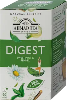 Digest čaj – menta i komorač, 20 vrećica, 30 g