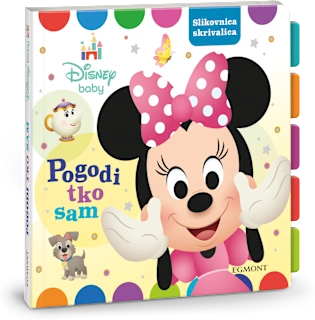 Disney baby Pogodi tko sam knjiga za djecu, 1 kom.