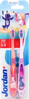 Dječja četkica za zube Step By Step, 6 – 9 god., više vrsta, 2 kom.