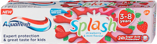 Dječja pasta za zube Splash – 3 - 8 god., 50 ml