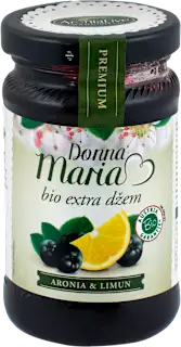 Donna Maria Bio Extra Džem – aronija i limun, 235 g