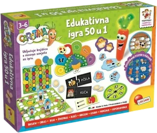 Edukativna igra 50 u 1 za djecu, 1 kom.