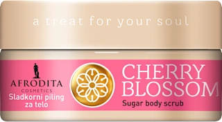Šećerni piling za tijelo Cherry Blossom, 175 g