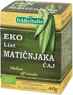 Eko čaj list matičnjaka, 40 g