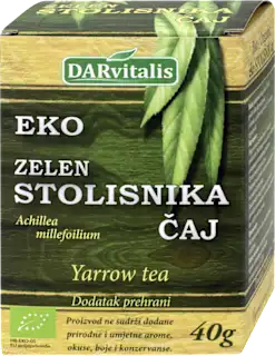 Eko čaj zelen stolisnika, 40 g