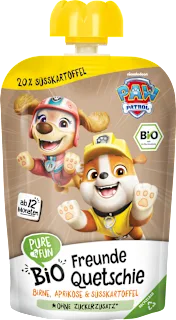 EKO pire Paw Patrol – kruška, marelica i batat, 12+ mj., 100 g