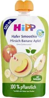 EKO Smoothie – breskva, banana, jabuka i zob, 120 ml