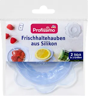 Elastični silikonski poklopac za namirnice, 2 kom.