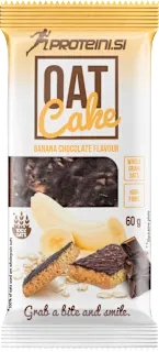 Energetska pločica Oat Cake – Banana Chocolate, 60 g