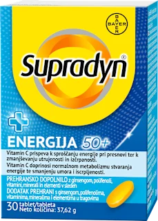 Energija 50+ - tablete, 30 kom.