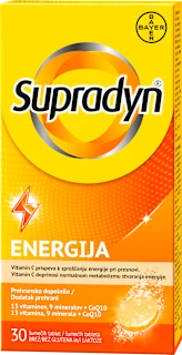 Energija Q10 - šumeće tablete, 30 kom.