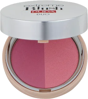 extreme Blush Duo rumenilo – 140 Radiant Flamingo - Glow Creamy, 22 g