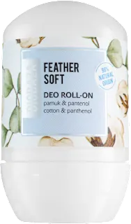 Feather Soft deo roll-on - pamuk i pantenol, 50 ml