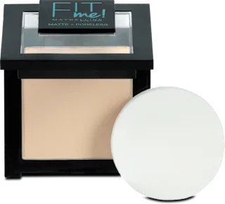 Fit me Matte & Poreless kompaktni puder – 115 Ivory, 9 g