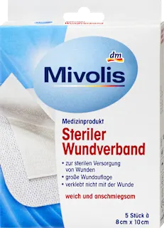 Flaster sterilni za rane, 5 kom.