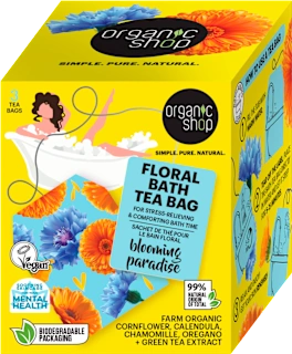 Floral Tea Bag kupka – cvjetna, 150 g