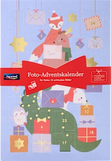 Foto adventski kalendar, više vrsta, 1 kom.