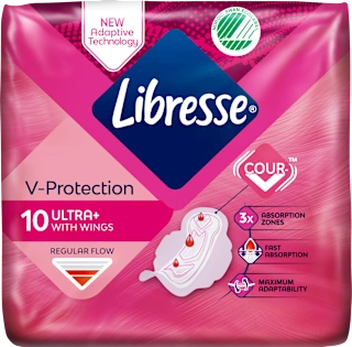 freshness & protection higijenski ulošci s krilcima – ultra, 10 kom.