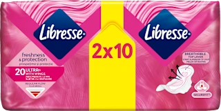 freshness & protection higijenski ulošci s krilcima – ultra, 20 kom.