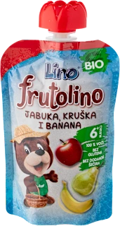 frutolino EKO kašica jabuka, kruška i banana – 6+ mj., 100 g