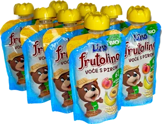 frutolino EKO kašica voće s pirom, 6+ mj., XXL, 800 g