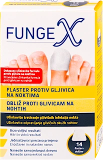 FungeX flaster protiv gljivica na noktima, 14 kom.