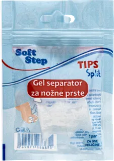 Gel separator za nožne prste, 1 par, 2 kom.