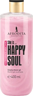 Gel za tuširanje Happy Soul – marshmellow & cotton candy, 400 ml