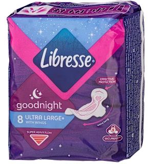 goodnight ulošci s krilcima – ultra large, 8 kom.