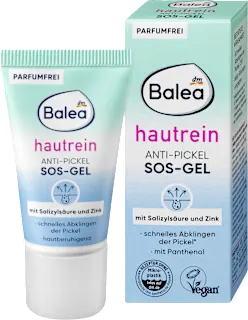 Hautrein SOS gel za isušivanje prištića sa salicilnom kiselinom, cinkom i pantenolom, za nečistu kožu, 15 ml