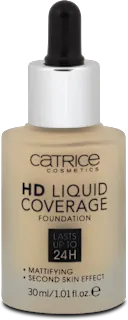 HD Liquid Coverage tekući puder – 030 Sand Beige, 30 ml