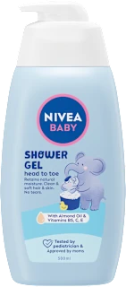 head to toe dječja kupka s pumpicom, 500 ml