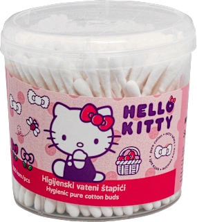 Hello Kitty štapići za uši, 200 kom.