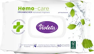 Hemo-care vlažni toaletni papir, 60 kom.