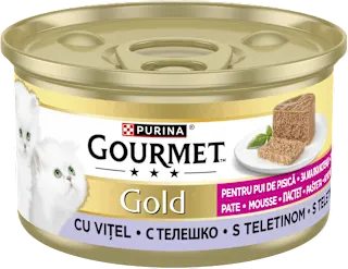Hrana za mačiće Gold Junior – teletina, 85 g