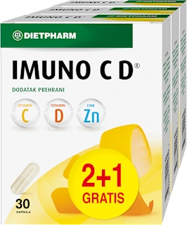 IMUNO C D kapsule, 90 kom.