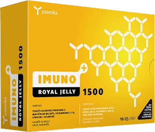 Imuno Royal Jelly ampule, 16 x 25 ml, 400 ml