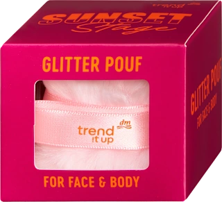Jastučić sa šljokicama Sunset Stage Glitter Poof, 2,5 g