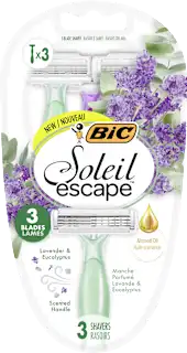 Jednokratne britvice Soleil escape, 3 kom.