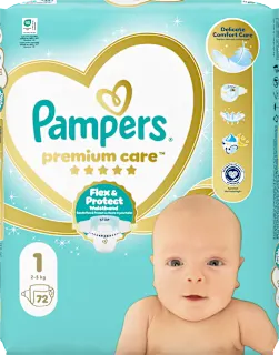 jumbo pack pelene vel. 1 (2-5 kg), 72 kom.