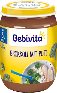 Kašica s brokulom, rižom i puretinom, 5+ mj., 190 g