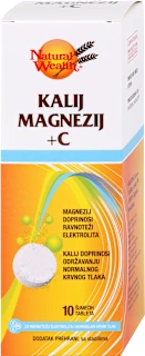 Kalij Magnezij + C, 10 kom.