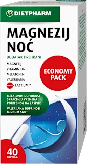 Kapsule Magnezij Noć, 40 kom.