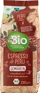 Kava Espresso de Peru, mljevena, 250 g