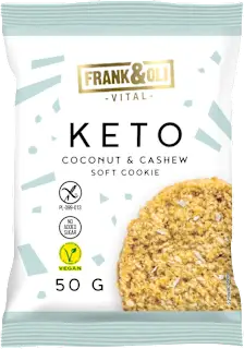 Keto mekani keks – kokos i indijski oraščić, 50 g