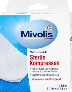 Komprese sterilne, 10 kom.