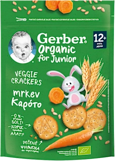 Krekeri za djecu s okusom mrkve, 100 g