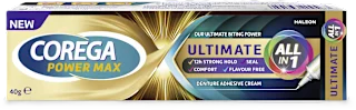 Krema za pričvršćivanje zubne proteze – Power Max Ultimate All in One, 40 g