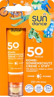 Krema za sunčanje + stick za usne, SPF 50, 1 kom.