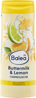 Kremasti gel za tuširanje – mlaćenica i limun, 300 ml
